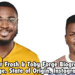 Mayor Frosh & Toby Forge Biography, Age, State of Origin, Instagram